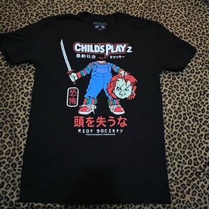 Riot Society Black Child’s play Chucky Tee